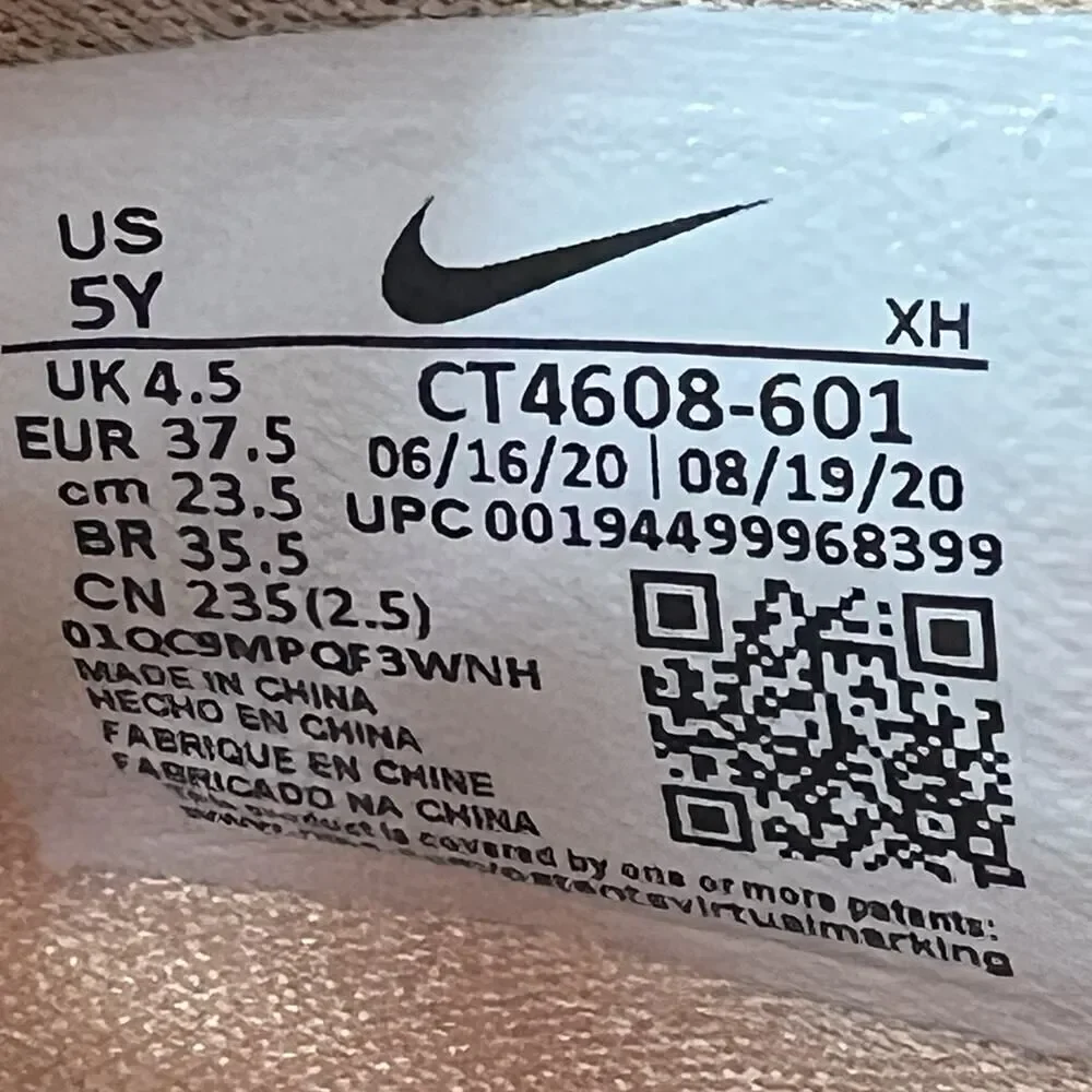 Nike Kyrie 7 GS VII Irving Creator Hendrix Fuchsia CT4608 Womens Sz US 7 EU 37.5